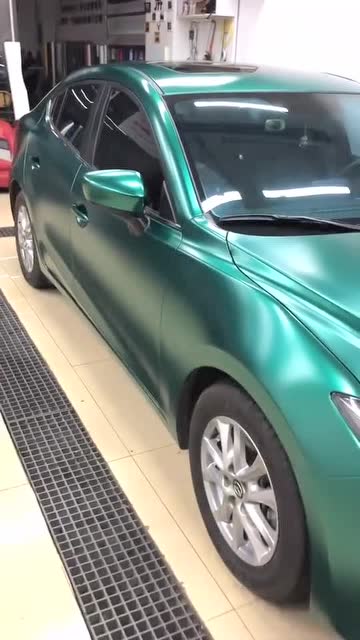 昂克赛拉电光祖母绿完美交车.改装车
