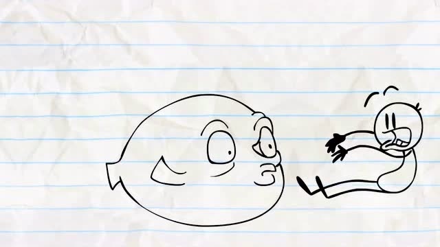 铅笔人:小鱼怎么变这么大了