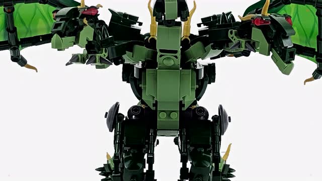 积木拼装 - 哥斯拉之怪兽之王:基多拉 兼容乐高