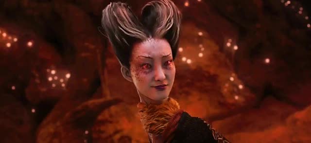 八戒爱上了蜘蛛精的大长腿,蜘蛛精:我是蜘蛛,不是只猪