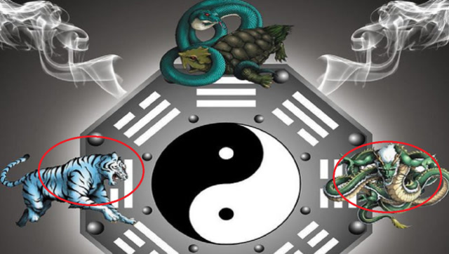 左青龙右白虎,前朱雀后玄武,大家可知中间的神兽是什么?