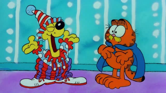 加菲猫:小熊布奇失踪,加菲猫变身斗篷侦探,寻找蛛丝马迹