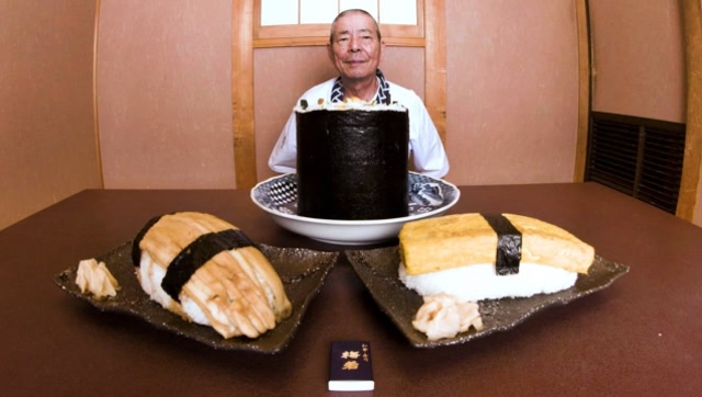 世界上最大的寿司,勾起你的味蕾,看完想钻进寿司里不出来!