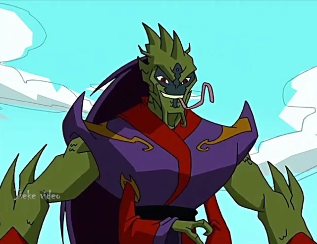 成龙历险记 魔气篇-地魁与咒蓝魔气,你见过地魁大战咒蓝吗?下