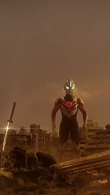 欧布奥特曼夕阳下的浪客红凯