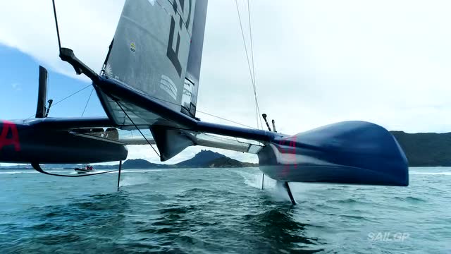 信条上映sailgp两艘f50帆船首次亮相好莱坞大片