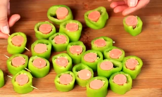 美味的青椒摆盘家常做法,饭店大厨都羡慕了,学会了吗?