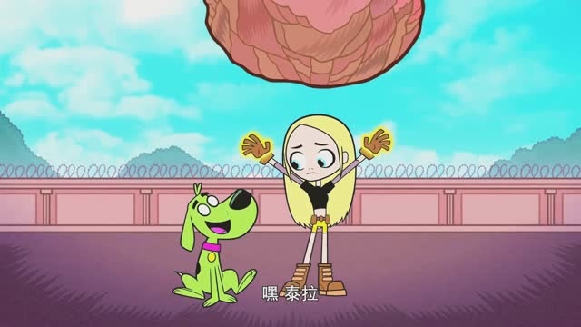 少年泰坦出击:野兽小子很高兴泰拉回来了,以为泰拉要做情人