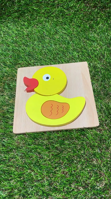 小鸭子拼图,小朋友们喜欢吗?