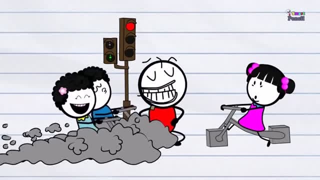 火柴人游戏:红绿灯控制员