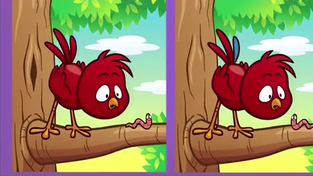 脑力测试:左边和右边两张图,你能找出不同的地方吗?大家猜猜看