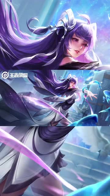 西施伴生皮肤归虚梦演海报,看起来很不错喔