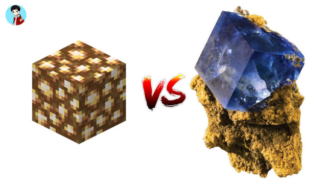 我的世界:游戏萤石vs现实萤石,原来萤石在现实中用途这么多