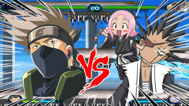 死神vs火影:卡卡西对战更木剑八