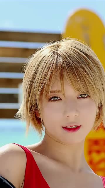 aoa草娥是她让我知道原来女生短发也可以这么美你觉得谁短发也很美的