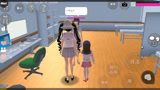 樱花校园模拟器：带小女孩去医院看病，不配合医生被举报来抓我了