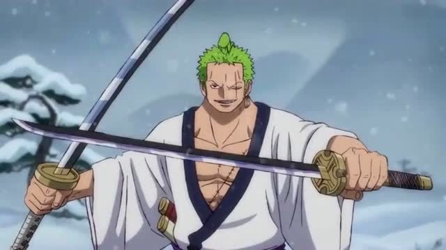 海贼王:索隆面对和之国第一剑豪镰藏,实力差距明显