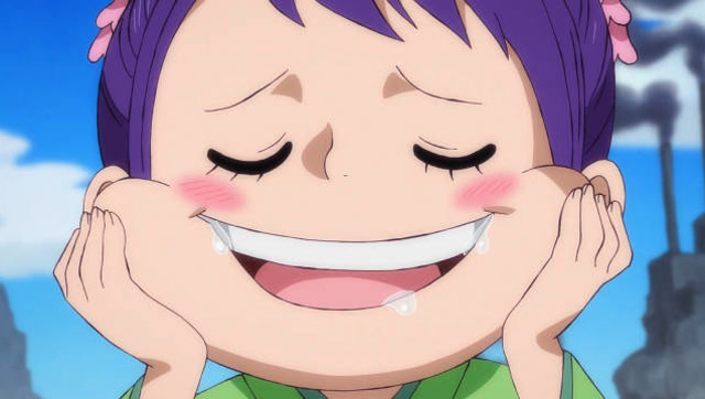 海贼王年糕红豆汤,馋得小玉脸蛋快要融化,大妈对着乔巴狂流口水