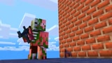 Minecraft动画：怪物学院闯关射击游戏挑战