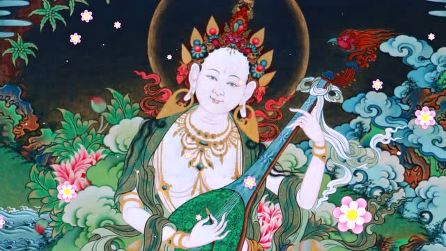 妙音天女心咒迅速增长智慧