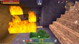 迷你世界：梭梭树用火点燃茅草通道能进入地底世界吗