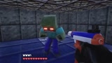 Minecraft动画：史蒂夫第一视角大战巨型蜘蛛