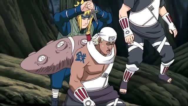 水门vs雷影和奇拉比,很精彩的战斗!