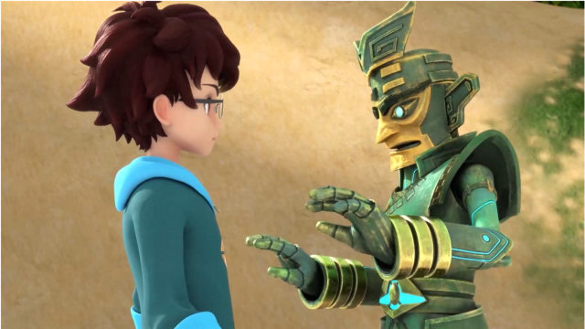 三星堆荣耀觉醒:云昊看见神奇的铜人,还主动上前说话,难道不害怕吗