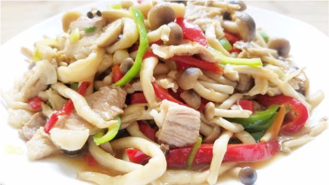 这道菌菇炒肉,特别下饭,香而不腻,越看越饿,快来试试吧!