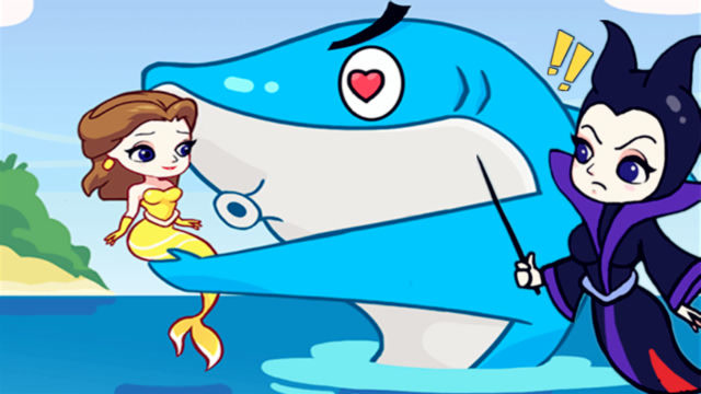 救救女朋友:女巫为了拆散公主,将王子变成鲨鱼!