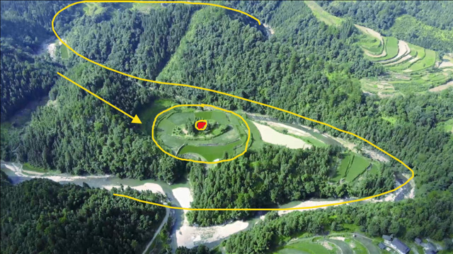 山环水抱犹如阴阳八卦阵这个位置是不是风水宝地呢