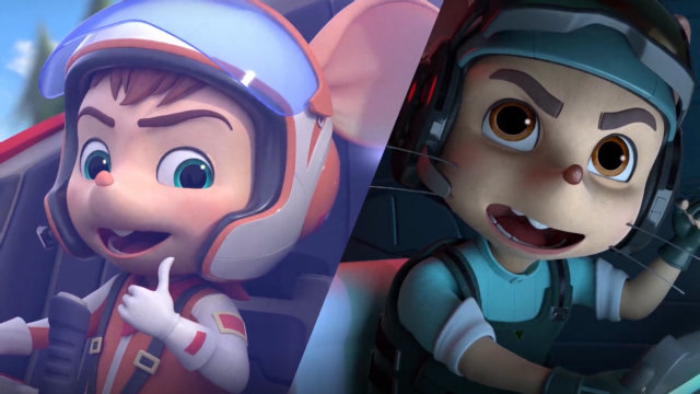 舒克贝塔:飞机坦克准备好,两兄弟携手对抗坏人们!