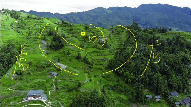 此地双层护砂,龙虎交错,格局霸气,真是个山美水美的风水宝地!