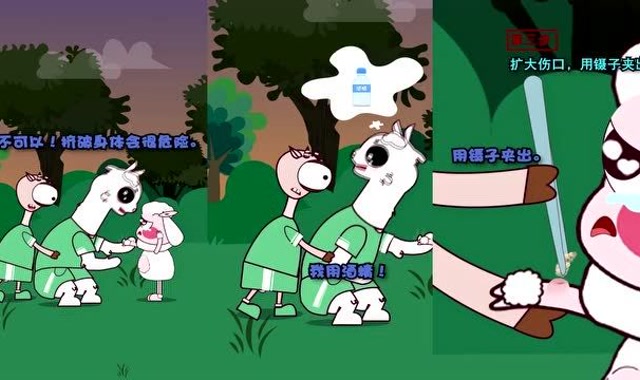 晕倒羊一家:人皮蝇幼虫钻皮肤里如何取出?