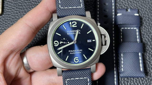 时诚谈表:vs沛纳海1117超强夜光,七十周年限量腕表