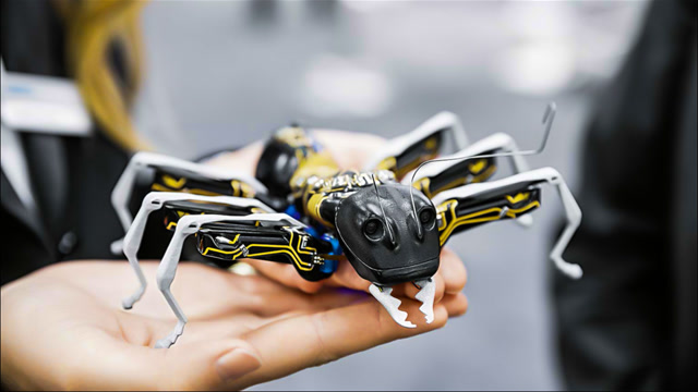 蚂蚁机器人,能够协同作战的蚂蚁军团,6最科幻最智能的仿生机器人