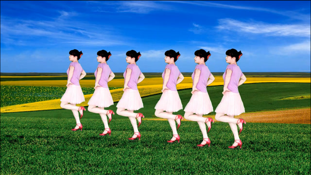 一支《桃花运》16步踩点舞,健身又快乐