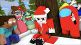 MC动画世界：圣诞老人受伤了，怪物们帮助圣诞老人！