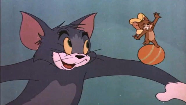 猫和老鼠:汤姆追美女,杰瑞卖力演杂技,假装落水卖惨!
