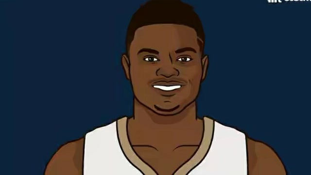 锡安37158鹈鹕暴击76人锡安或成nba的接班人