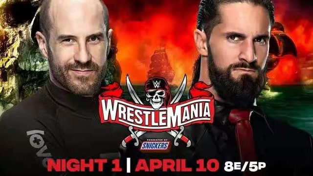 wwe摔角狂热37:赛斯·罗林斯vs塞萨罗