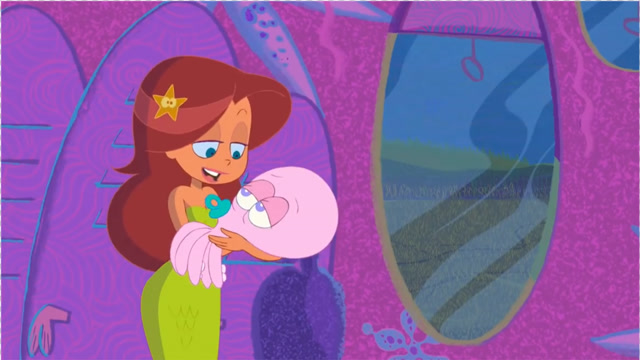 美人鱼想拥有健康肤色,可实力不允许,半天就变成了"白人鱼"