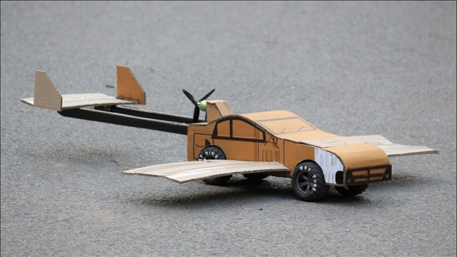 教你制造飞行汽车模型玩具