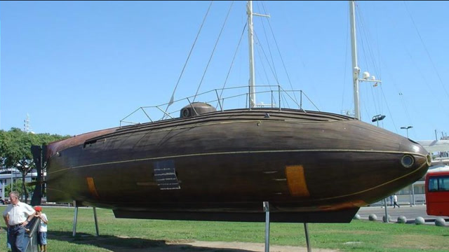 美国人设计出一艘用于战斗的潜艇,实战中"海龟"吓跑英军巡逻艇