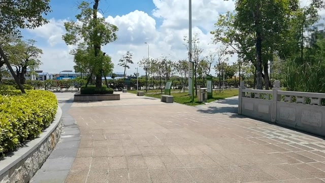 中山湿地公园之文化广场