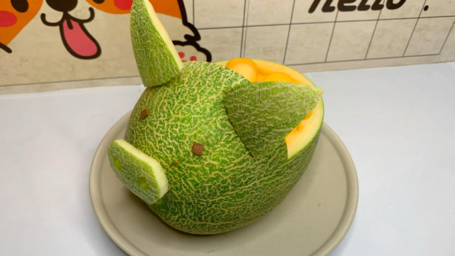 美食vlog|哈密瓜小猪