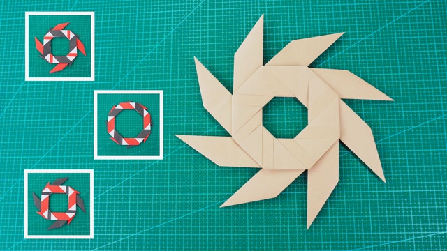 知识π计划-知识抢先知# 能变形的折纸回旋镖,小孩儿看见了就走不动