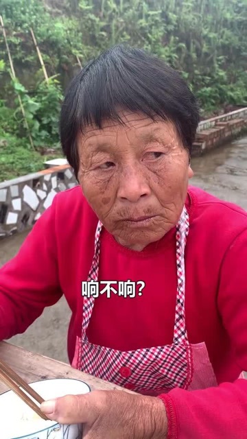哈哈哈,调皮的袁婆