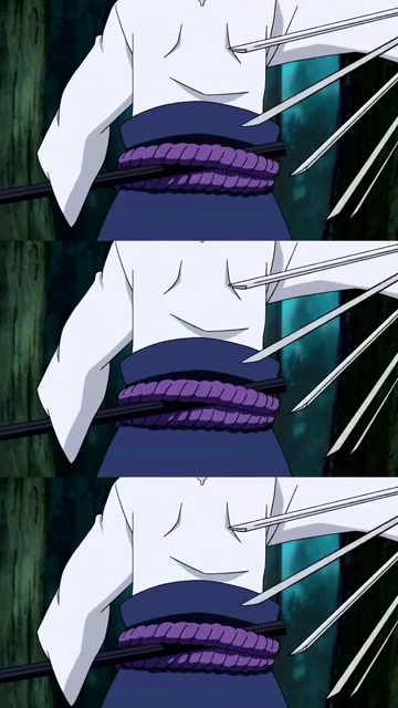 每次看到佐助收刀的时候,我就怕他把腰子捅了