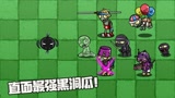植物大战僵尸：黑洞瓜挑战赛！无敌的黑洞瓜？